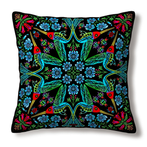 HUMMERS & BEES PILLOW